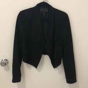 BCBGMAXAZRIA Luke Faux Suede Blazer